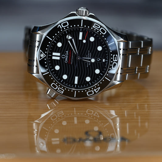 Omega Seamaster Diver 300M Master Co-Axial 42 Stainless Steel / Black / Bracelet