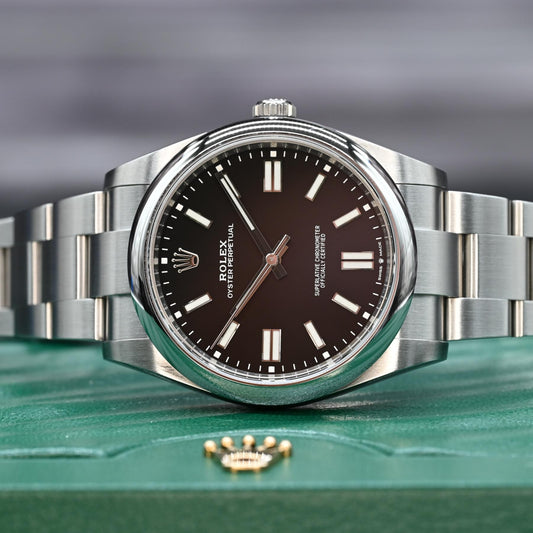 Rolex Oyster Perpetual 41 – Ref. 124300 (Black Dial)