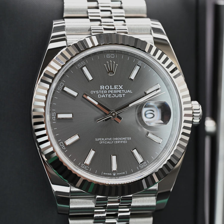 Rolex Datejust 41 – Ref. 126334 “Slate Dial” (2025) – Brand New