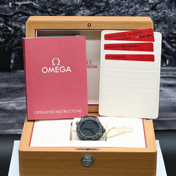 Omega Seamaster Diver 300M “Black Black” – Ref. 210.92.44.20.01.003
