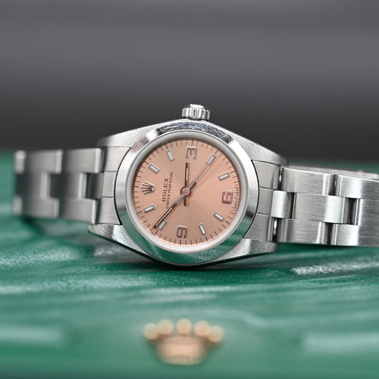 Rolex Oyster Perpetual – Ref. 76080 Pink Dial