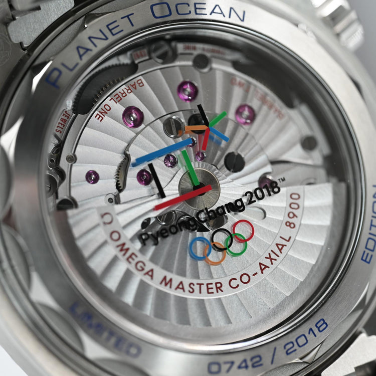 Omega Seamaster Planet Ocean 600 m – PyeongChang 2018 Limited Edition (Ref. 522.32.44.21.03.001)