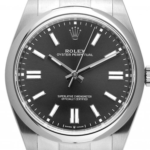 Rolex Oyster Perpetual 41 – Ref. 124300 (Black Dial)
