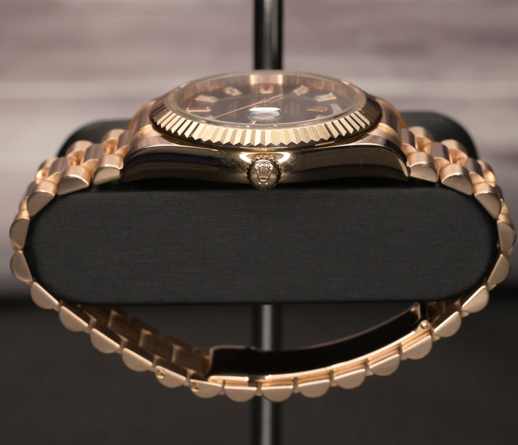 Rolex Day-Date 41 - Ref. 218235 with Ruby Dial