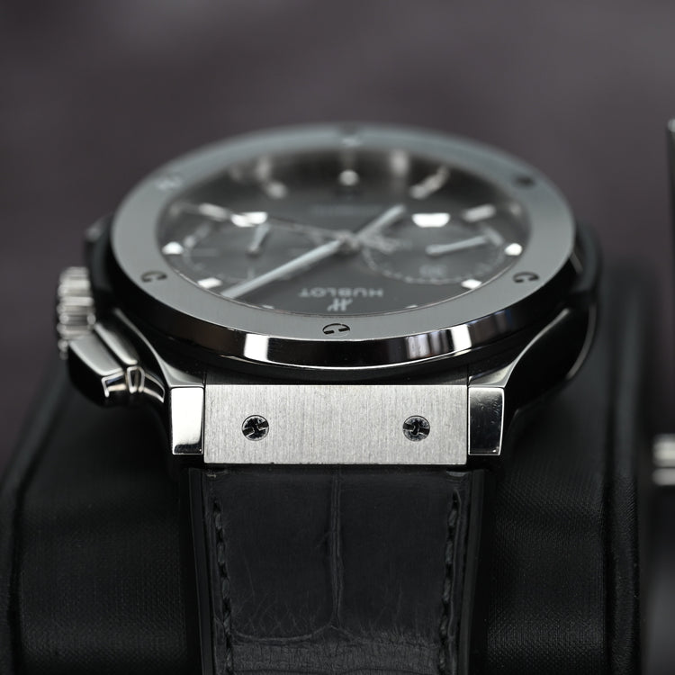 Hublot Classic Fusion Racing Grey Chronograph Titanium 45 mm, reference 521.NX.7071.LR