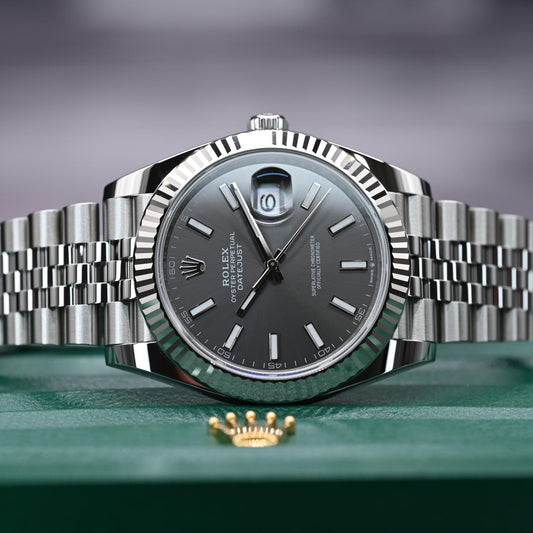 Rolex Datejust 41 – Ref. 126334 “Slate Dial” (2025) – Brand New