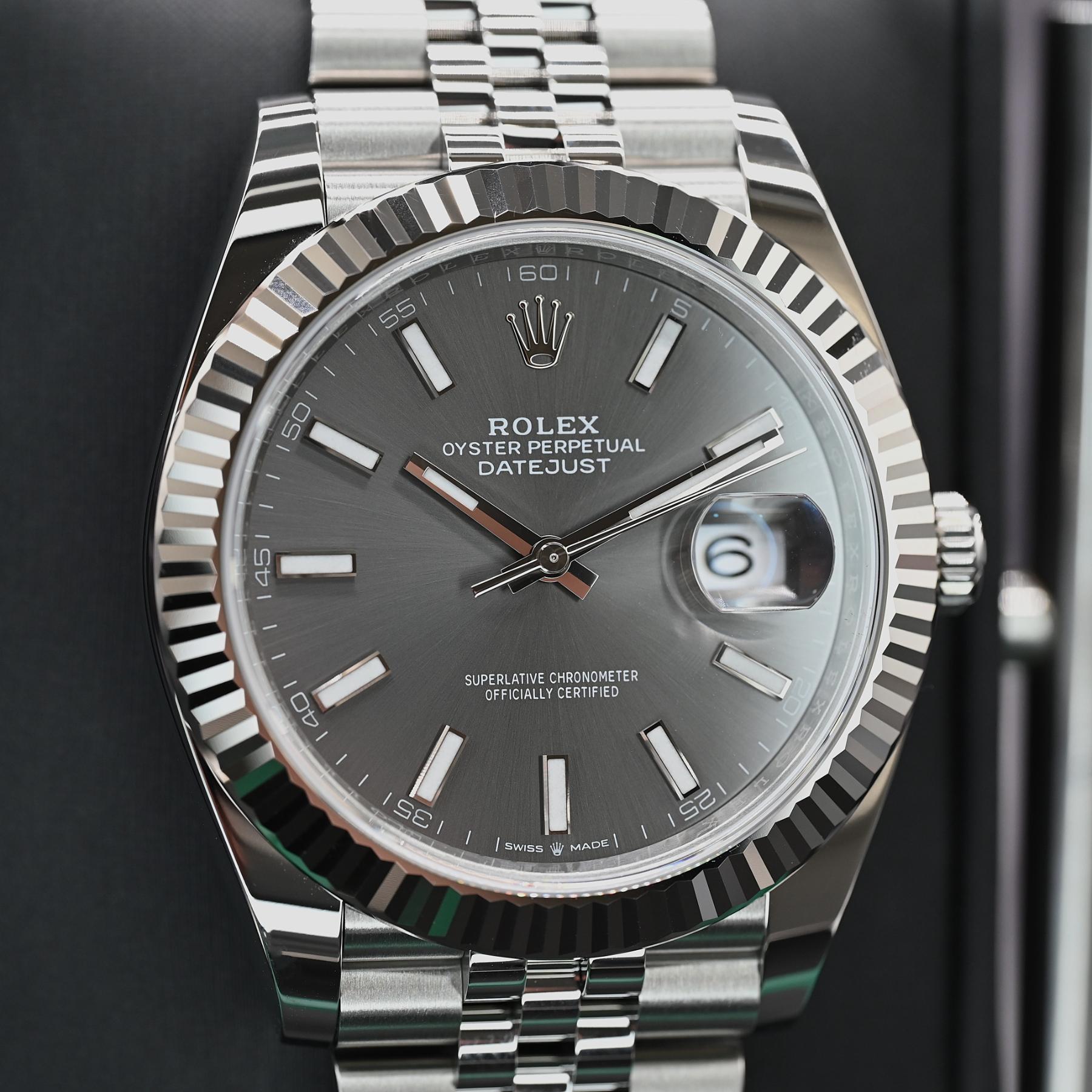 Rolex Datejust 41 – Ref. 126334 “Slate Dial” (2025) – Brand New