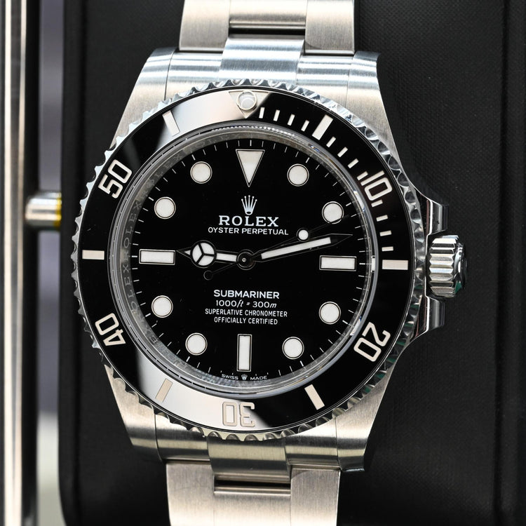 Rolex Rolex Submariner 41mm No-date Black Watch