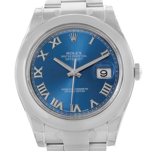 Rolex Datejust Ref. 116300 Blue Roman Dial