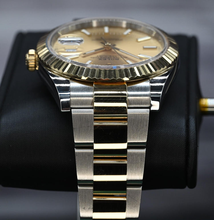2025 Rolex Datejust 41 (Ref. 126333) – Champagne Dial