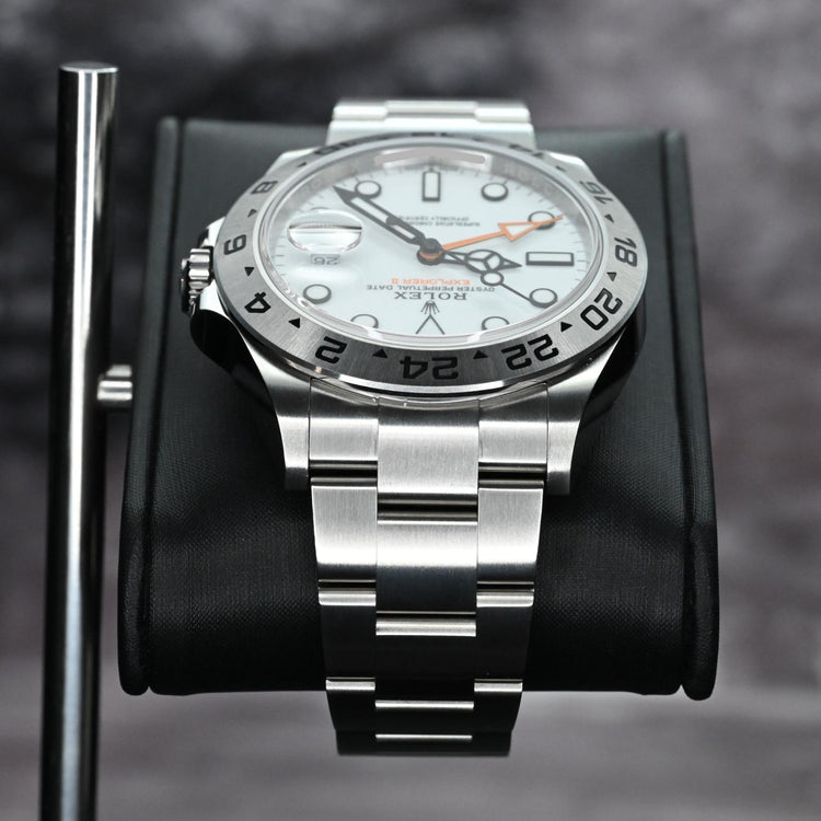 Rolex Explorer II 226570 – White Dial “Polar” Brand New
