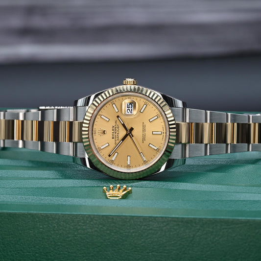2025 Rolex Datejust 41 (Ref. 126333) – Champagne Dial