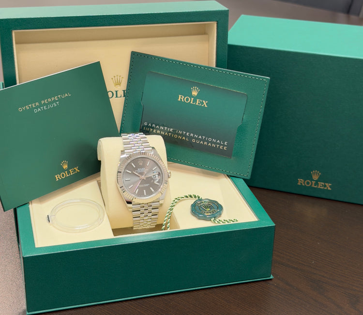 Rolex Datejust 41 – Ref. 126334 “Slate Dial” (2025) – Brand New