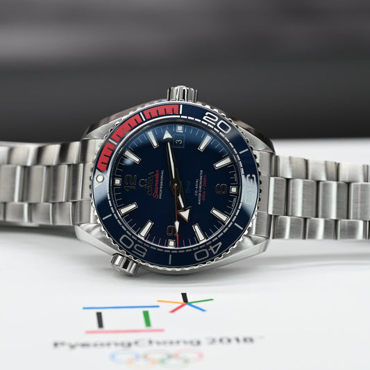 Omega Seamaster Planet Ocean 600 m – PyeongChang 2018 Limited Edition (Ref. 522.32.44.21.03.001)