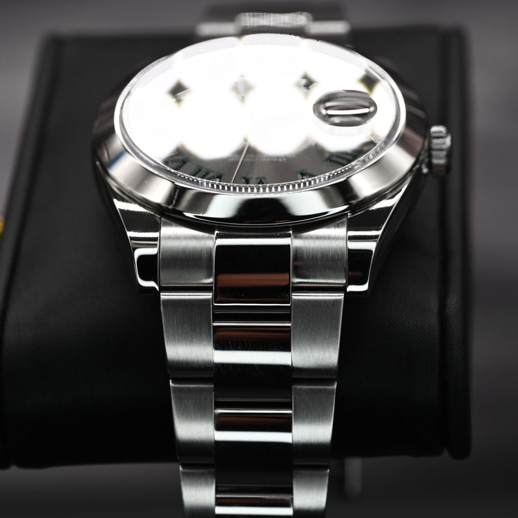 Rolex Datejust 41 – Ref. 126300 “Wimbledon Dial” (Oyster Bracelet)
