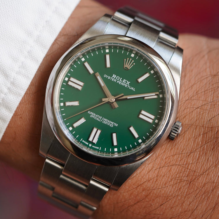 Rolex OP 124300 Green