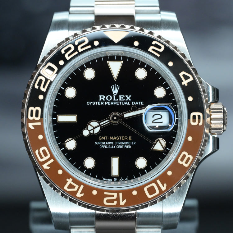 Rolex GMT 126711CHNR "Rootbeer" two tone