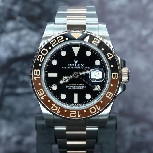 Rolex GMT 126711CHNR "Rootbeer" two tone