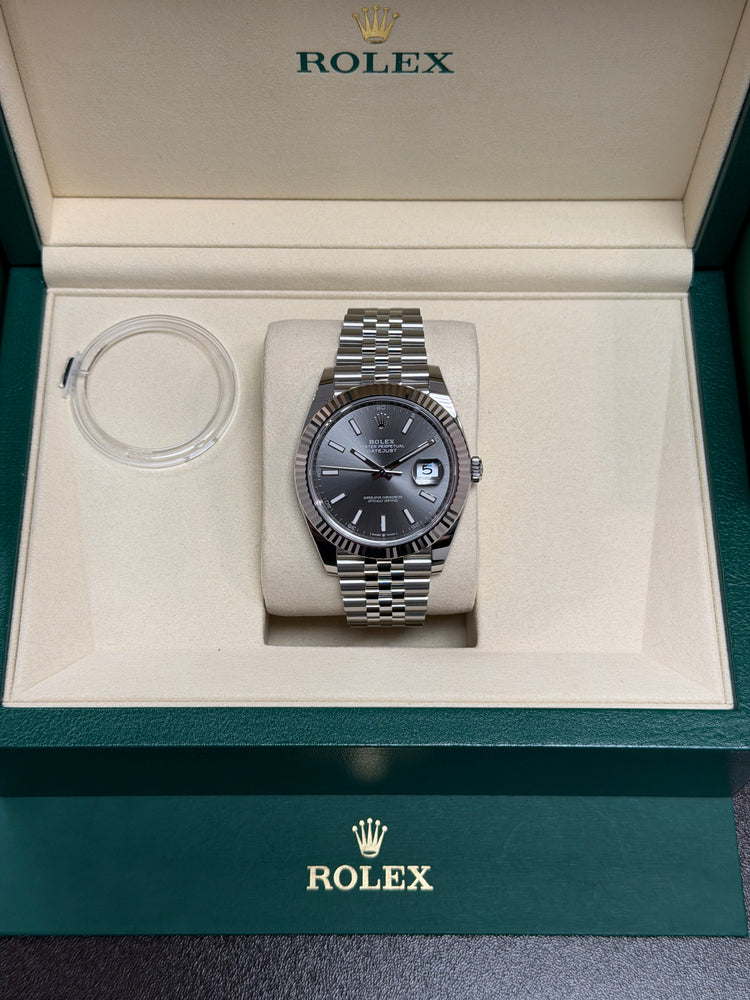 Rolex Datejust 41 – Ref. 126334 “Slate Dial” (2025) – Brand New