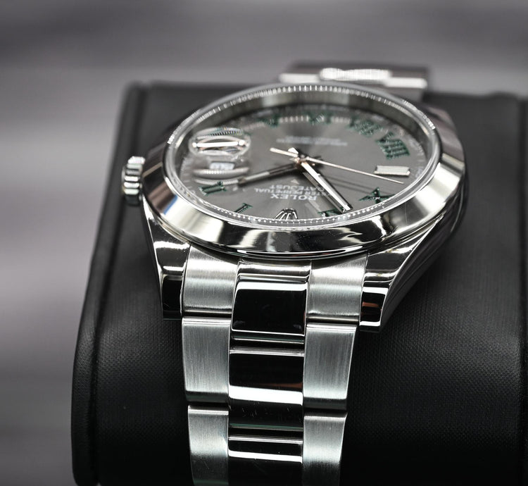 Rolex Datejust 41 – Ref. 126300 “Wimbledon Dial” (Oyster Bracelet)